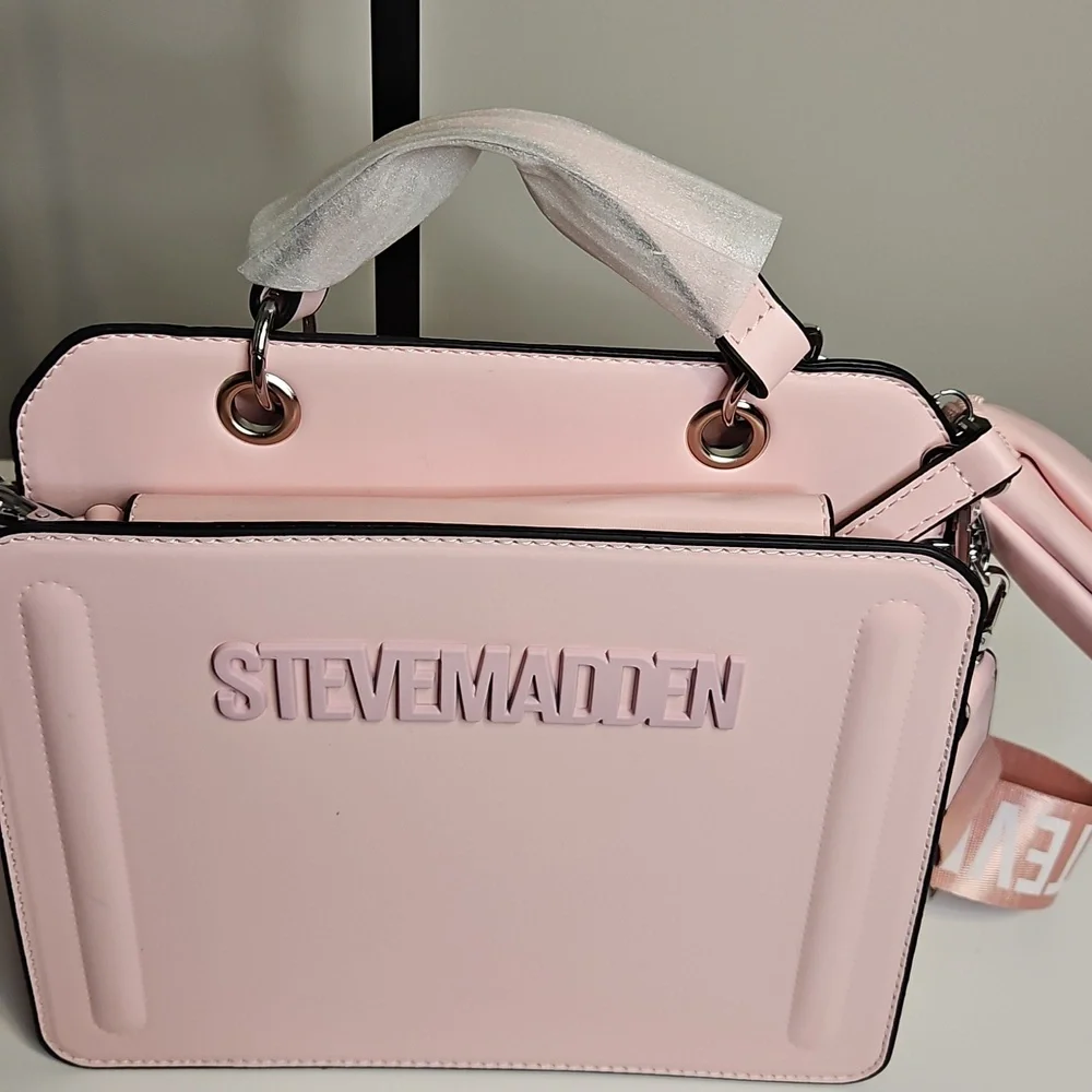 Steve Madden Blush Pink Crossbody Bag - Picture 2 of 6